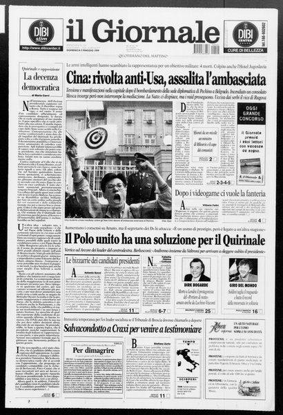 Il giornale : quotidiano del mattino